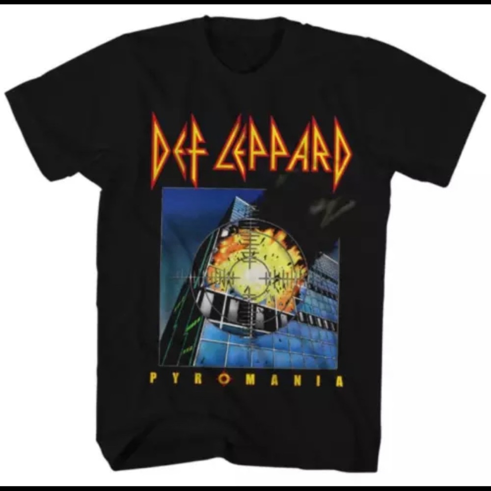 CLEARANCE Brand new Def Leppard T-shirt band rockNroll80s